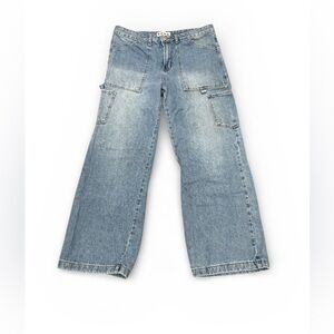 S.O.N.G. Wide-Leg Light Blue Denim Jeans size 11/30 Juniors